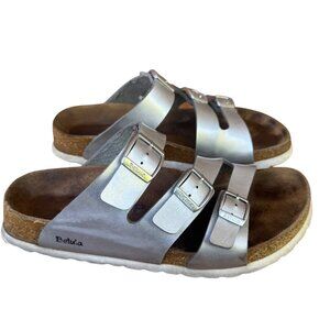 Betula by Birkenstock Leo Soft Footbed Sandal Size 38 Narrow Fit / US W7 M 5